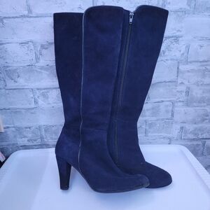 Eric Michael, Euro 40 (81/2-9), Navy Suede Boot
